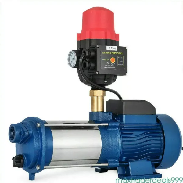 4000 L/H Pompe de Jardin Pompe centrifuge Pompe à Eau centrifuge 2500W