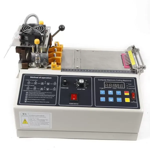 280W 350°C Machine De Découpe Automatique De Courroie, Largeur De Coupe à Froid Et à Chaud 110mm 280W 350°C Machine De Découpe Automatique De Courroie, Largeur De Coupe à Froid Et à Chaud 110mm