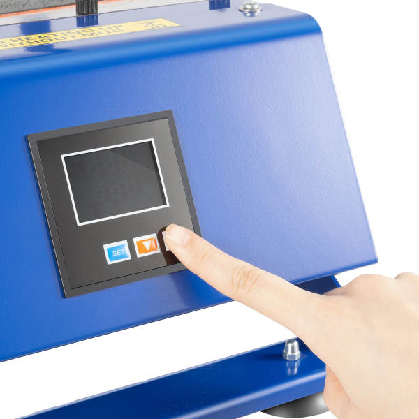 Presse à transfert 6 en 1 - Presse à chaleur - Double station automatique - Taille : 11 oz - 20 oz - 30 oz)