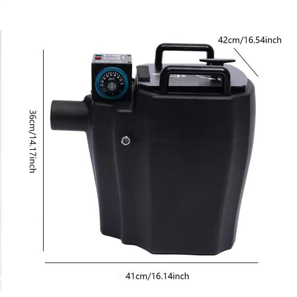 Machine à brouillard 3500 W - Stable et portable - Capacité (10 kg/22 lbs - 12 l/3 gallons d'eau - Pour Halloween, Noël, fêtes de mariage et spectacles sur scène