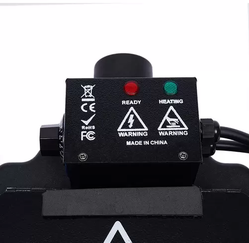 Machine à brouillard 3500 W - Stable et portable - Capacité (10 kg/22 lbs - 12 l/3 gallons d'eau - Pour Halloween, Noël, fêtes de mariage et spectacles sur scène