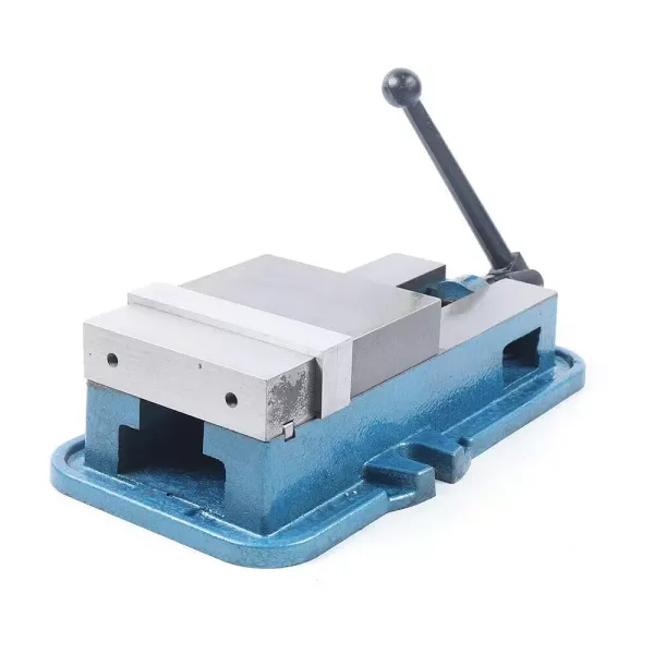Étau de serrage de précision de 15,2 cm pour machines de perçage, presse de fraisage, pince de table, bleu