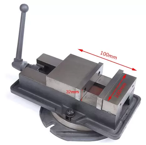 Precisie draaitafel bankschroef 100 mm Precisie bankschroef 4 inch kaakbreedte