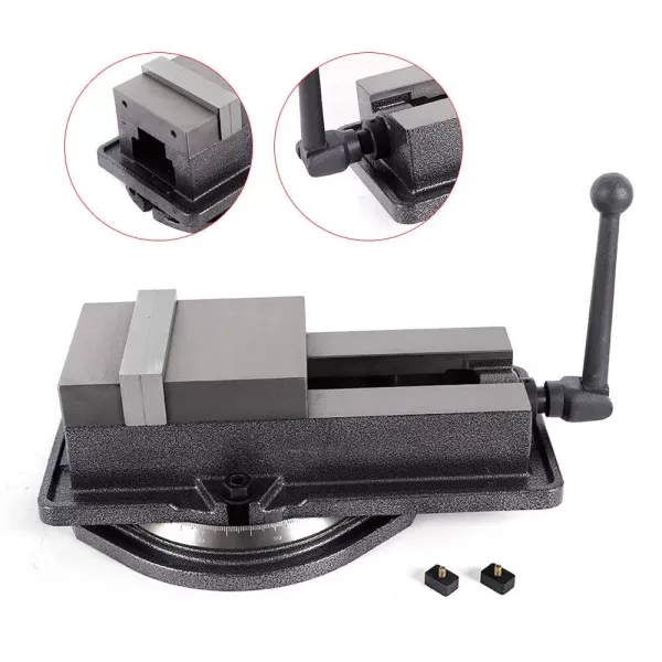 Étau de table rotatif de précision 100 mm Étau de précision 4 pouces Largeur de mâchoire Étau de table rotatif de précision 100 mm Étau de précision 4 pouces Largeur de mâchoire