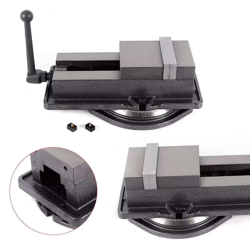 Étau de table rotatif de précision 100 mm Étau de précision 4 pouces Largeur de mâchoire