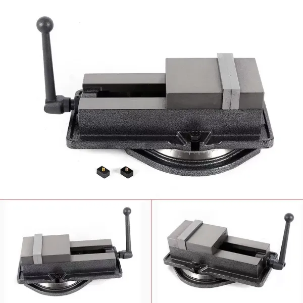 Étau de table rotatif de précision 100 mm Étau de précision 4 pouces Largeur de mâchoire