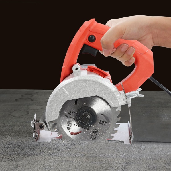 Scie circulaire portative avec 2 lames de scie - Scie plongeante de précision - 1800 W - 13000 tr/min - Idéal pour couper du bois