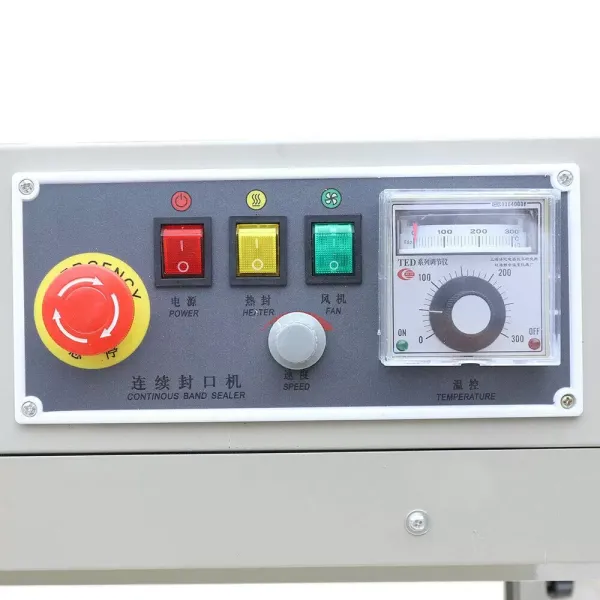 Plastique Machine à Sceller Automatique FR-770 Sceller Machine Électrique à Pression Manuel De Nourriture Scelleuse Thermique 800W 24m/min