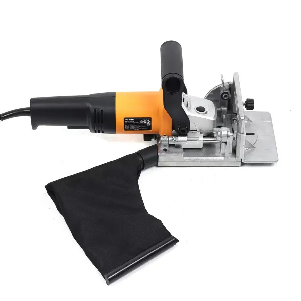 Fraise à rainurer plate professionnelle - 220 V - 760 W - Fente d'angle réglable à 90°