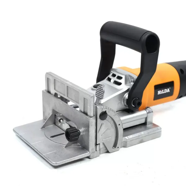 Fraise à rainurer plate professionnelle - 220 V - 760 W - Fente d'angle réglable à 90°