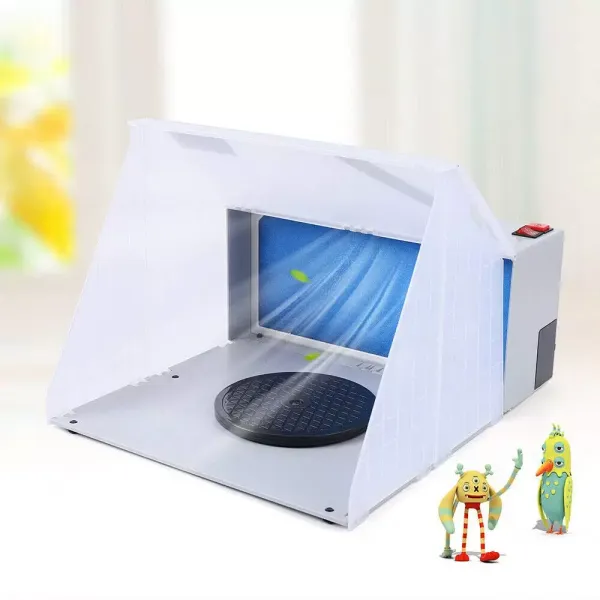 Cabine aérographe portable - Avec filtre - Pour peinture et bateau - Avec filtre - Pour cabine de pulvérisation Cabine aérographe portable - Avec filtre - Pour peinture et bateau - Avec filtre - Pour cabine de pulvérisation