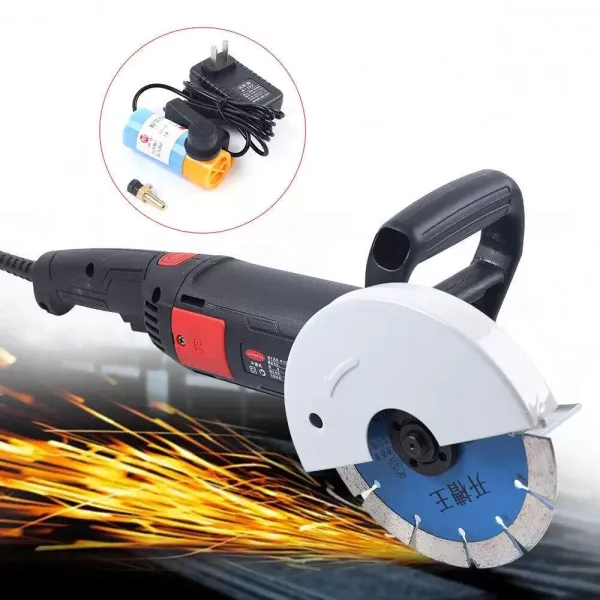 11000R / Min 980W Coupe-Fente pour Chasseur Mural 156mm Lame de scie Coupe-Joint Coupe-Mur 220V