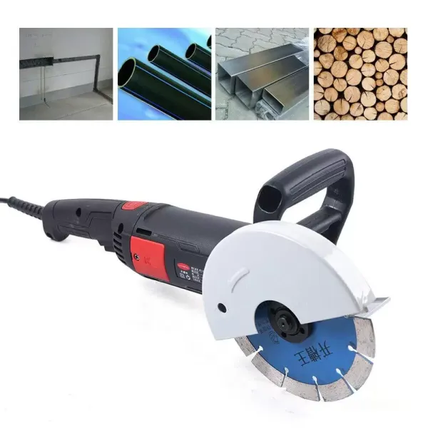 11000R / Min 980W Coupe-Fente pour Chasseur Mural 156mm Lame de scie Coupe-Joint Coupe-Mur 220V
