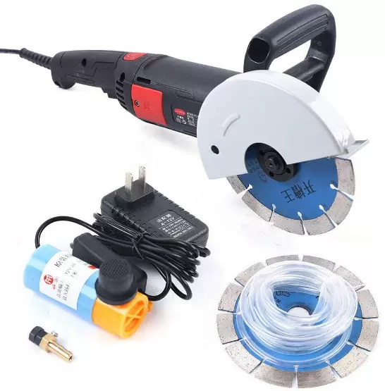 11000R / Min 980W Coupe-Fente pour Chasseur Mural 156mm Lame de scie Coupe-Joint Coupe-Mur 220V