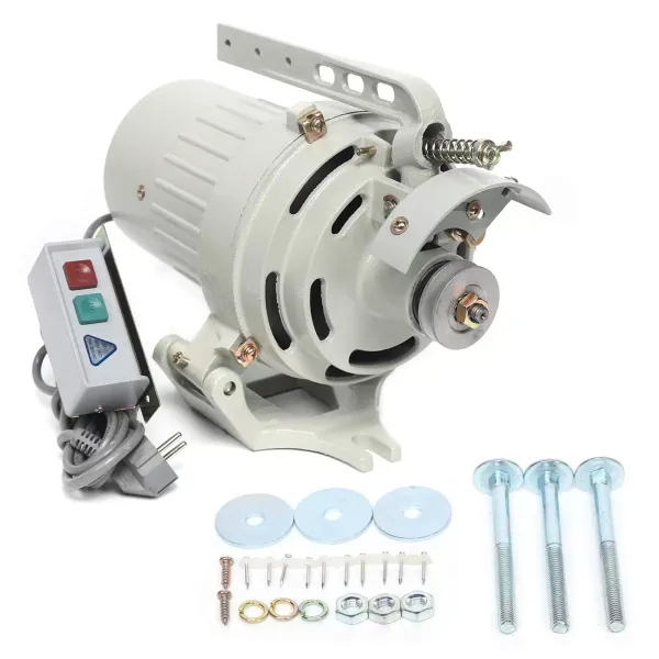Moteur de Machine à Coudre, Moteur réglable 1 / 3hp 220V 250W 2850 TR/Min Moteur sans balais Moteur sans balais Parfait pour Machine Moteur de Machine à Coudre, Moteur réglable 1 / 3hp 220V 250W 2850 TR/Min Moteur sans balais Moteur sans balais Parfait pour Machine