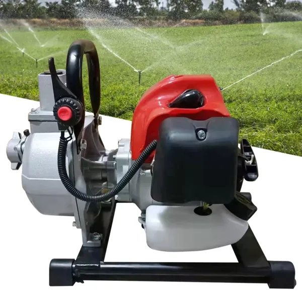 CNCEST-Pompe à eau à essence 2 temps 42,5 CC - Pompe de jardin - Pompe à eau usée CNCEST-Pompe à eau à essence 2 temps 42,5 CC - Pompe de jardin - Pompe à eau usée