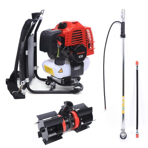 Débroussailleuse à essence 3 en 1 Demon 1,7 CV Débroussailleuse tondeuse 43 CC avec sangle de transport professionnelle Débroussailleuse à essence 3 en 1 Demon 1,7 CV Débroussailleuse tondeuse 43 CC avec sangle de transport professionnelle