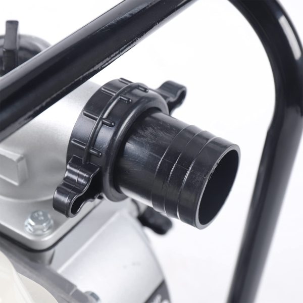 Pompe à eau à essence de 2 pouces - 8 temps - 3,6 l - Pompe à moteur 6,5 CV 210 CC