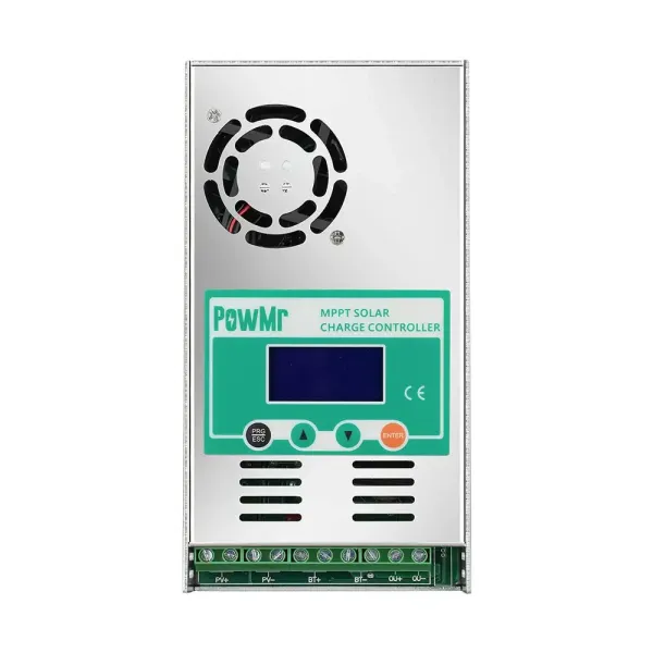 Contrôleur de charge solaire MPPT pour 12 V/24 V/36 V/48 V - Régulateur solaire MPPT (60 A)