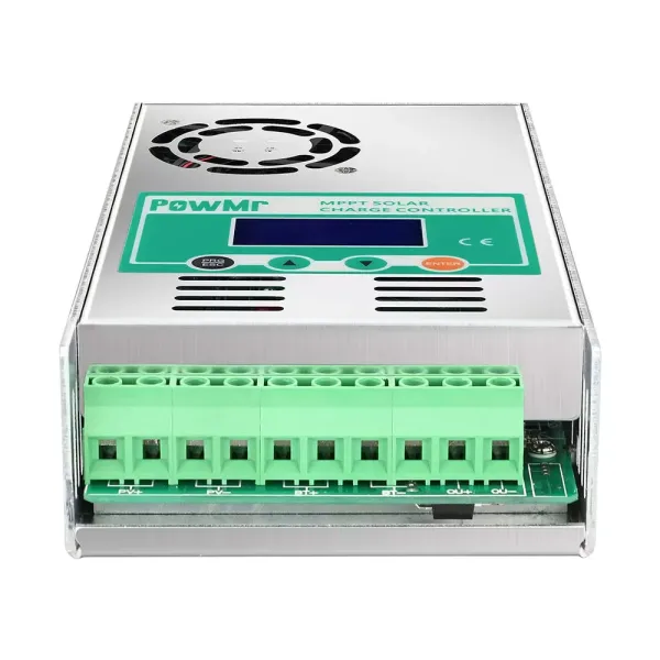 Contrôleur de charge solaire MPPT pour 12 V/24 V/36 V/48 V - Régulateur solaire MPPT (60 A)