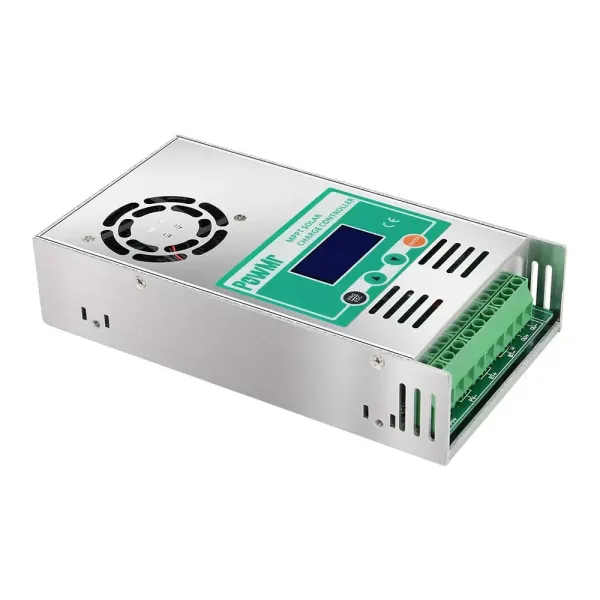 Contrôleur de charge solaire MPPT pour 12 V/24 V/36 V/48 V - Régulateur solaire MPPT (60 A)