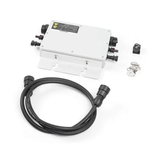 Inverseur de Contrôleur sans Fil 600W, Onduleur Photovoltaïque Etanche IP65, Micro-onduleur Solaire Connecté au Réseau Solaire Inverseur de Contrôleur sans Fil 600W, Onduleur Photovoltaïque Etanche IP65, Micro-onduleur Solaire Connecté au Réseau Solaire