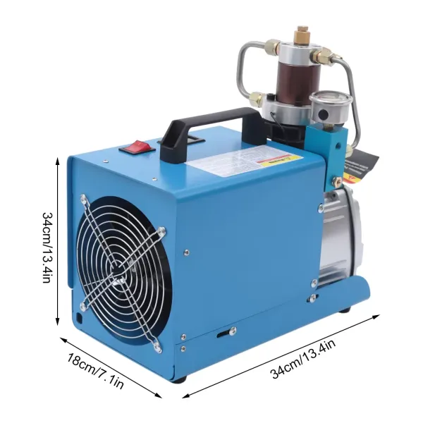 Pompe à air haute compression, pompe à haute pression 1800 W pour bateaux gonflables 2800 tr/min et débit de 130 l/min atteint Pompe à air haute compression, pompe à haute pression 1800 W pour bateaux gonflables 2800 tr/min et débit de 130 l/min atteint