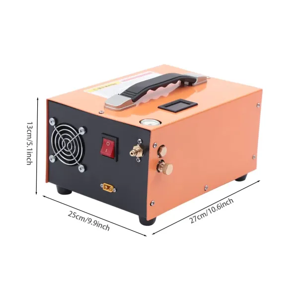 Pompe à compresseur PCP compresseur d'air compresseur pompe à air électrique 300 bar compresseur d'air compresseur 300 W
