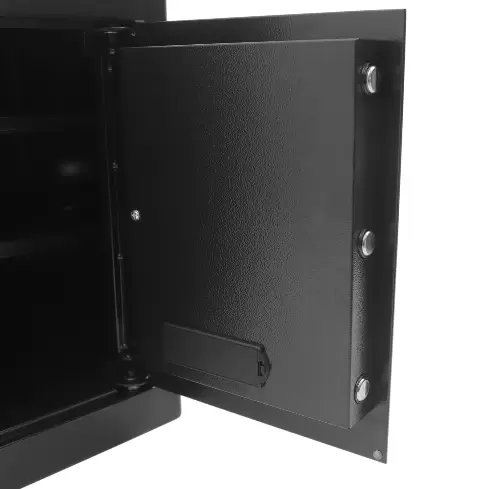Elektronische sleutelschakelaar van 45 liter - Afneembare dubbele scheidingswand met batterij - Kleine kluis van 45 cm hoog