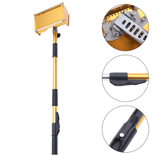 8.9" Drywall Flat Paint Kit, Handle 98 to 160 cm - Ajustable pour augmenter l'efficacité lors de la peinture des murs