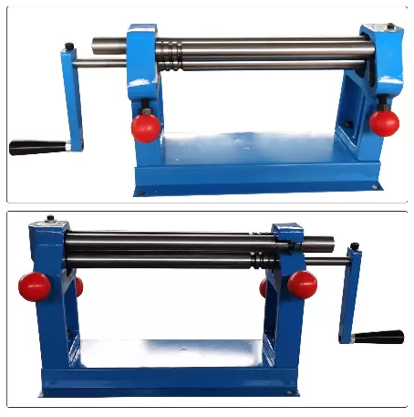 Machine à plier ronde à 3 rouleaux - Portable - En tôle - Avec rayon de roulement réglable - 305 mm - SR 305J