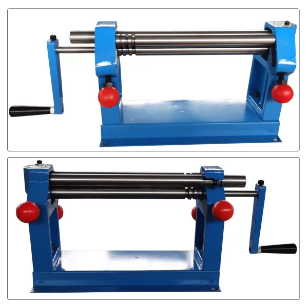 Machine à plier ronde à 3 rouleaux - Portable - En tôle - Avec rayon de roulement réglable - 305 mm - SR 305J Machine à plier ronde à 3 rouleaux - Portable - En tôle - Avec rayon de roulement réglable - 305 mm - SR 305J