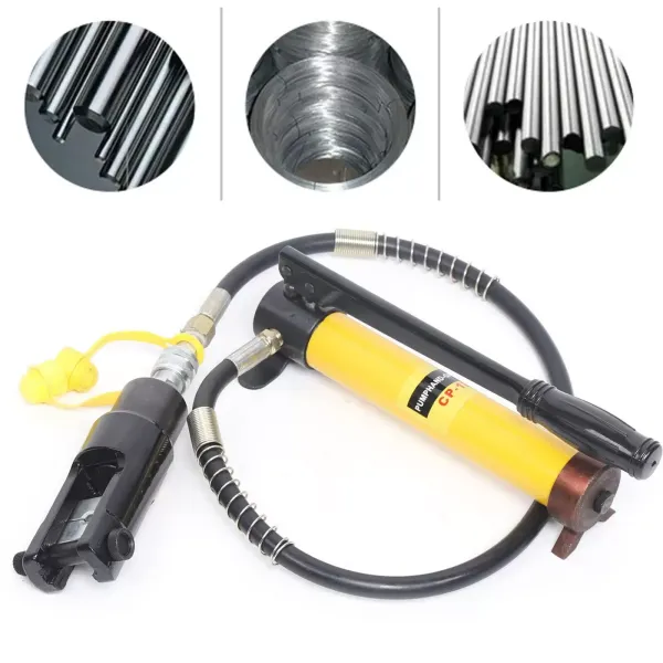 Pince à sertir hydraulique 12T - Mâchoires à sertir - Pince à sertir - Pince à sertir 180° - Rotation 16-240 mm²