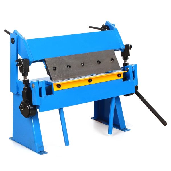 Cintreuse en tôle de fer à plier 0-135° Banc pliant pivotant à main Bleu 30 kg Largeur de travail 305 mm