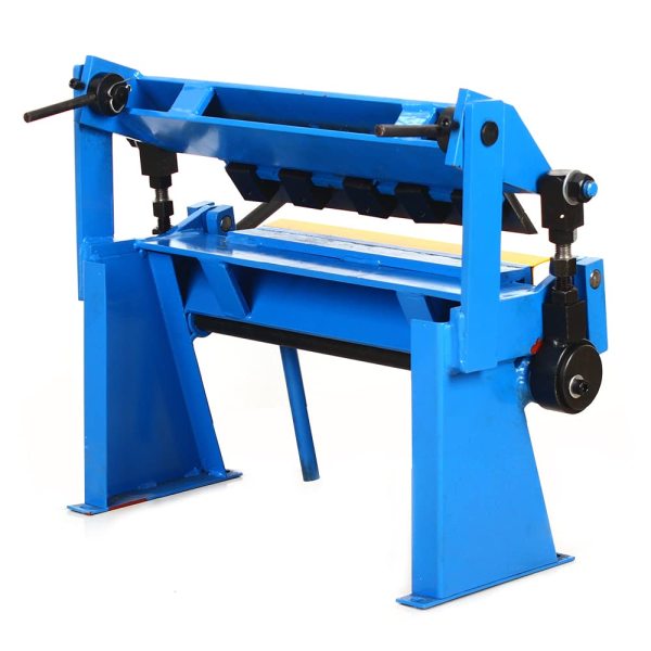 Cintreuse en tôle de fer à plier 0-135° Banc pliant pivotant à main Bleu 30 kg Largeur de travail 305 mm