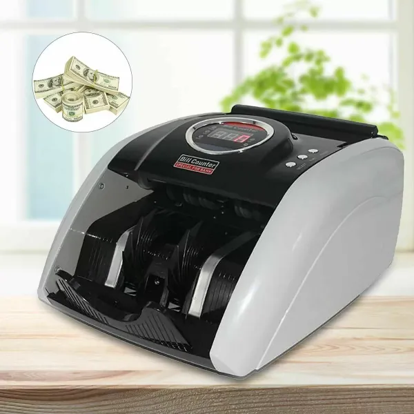 Compteur de billets automatique 220 V à grande vitesse avec affichage LED pour euros, dollars, livres et billets, 900 feuilles/min
