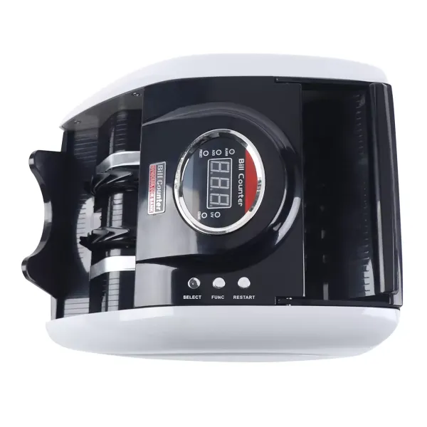 Compteur de billets automatique 220 V à grande vitesse avec affichage LED pour euros, dollars, livres et billets, 900 feuilles/min