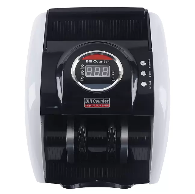 Compteur de billets automatique 220 V à grande vitesse avec affichage LED pour euros, dollars, livres et billets, 900 feuilles/min