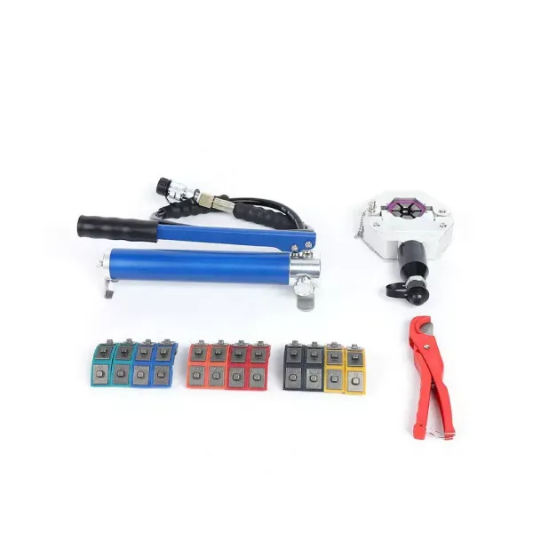 Kit d'outils de sertisseur de tuyau hydraulique 7 Les outils à main automobile, kit de réparation de climatiseur automatique