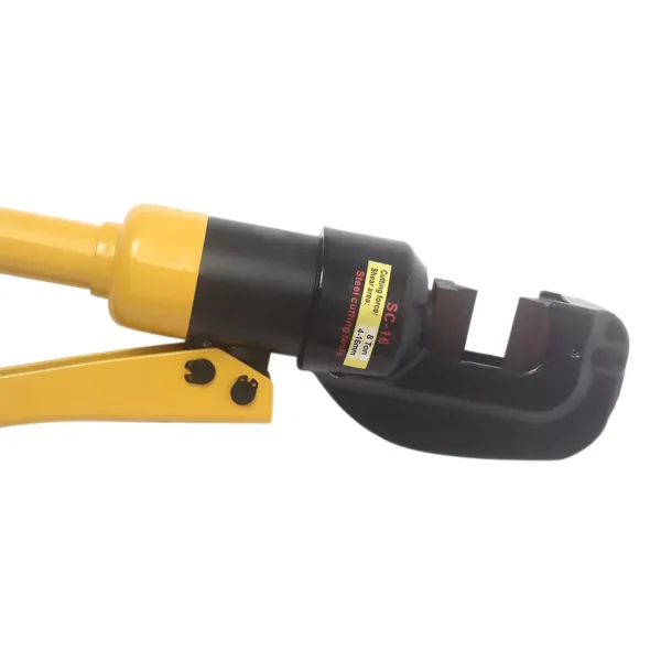 Coupe-acier hydraulique professionnel HY-22 - 13 tons - 4-22 mm Coupe-acier hydraulique professionnel HY-22 - 13 tons - 4-22 mm
