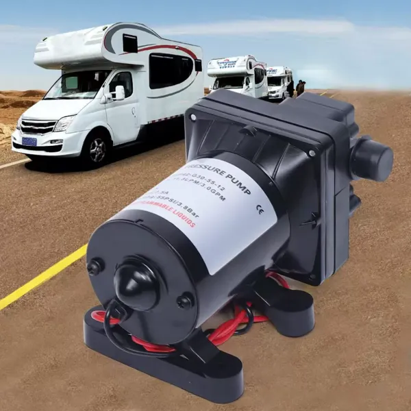 Pompe à membrane auto-amorçante - Pompe à eau haute pression - 12 V