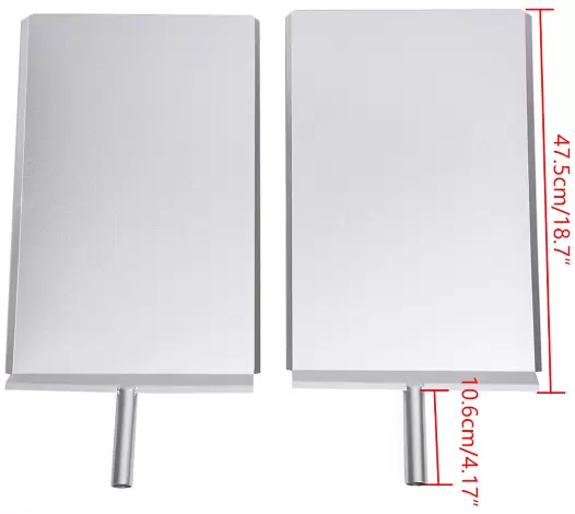 Commerciële elektrische hamburgermaker van 2000 W, roestvrij staal, 50-300 °C, voor hamburgers, spek, broodjes en eieren