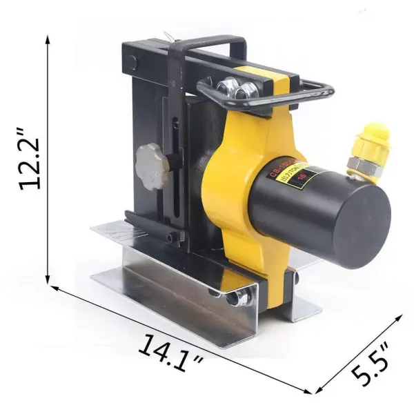 Cintreuse hydraulique pour barres de fer, 35300 lb, Heavy Duty, grand rayon de courbure