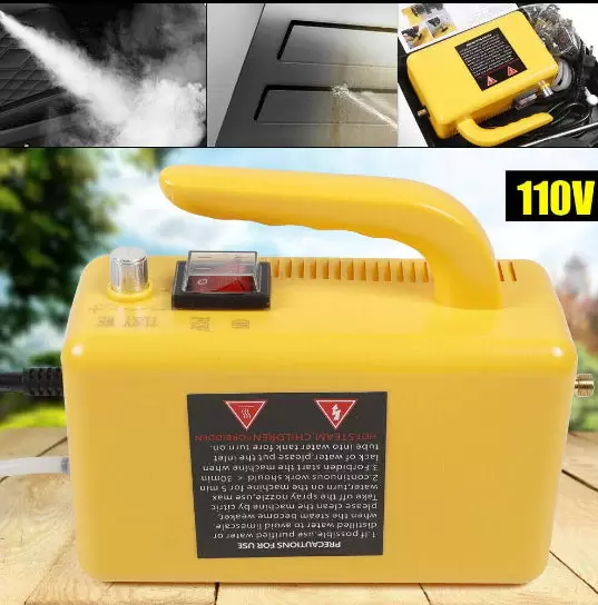 Nettoyeur à vapeur haute pression 2600W - Outil de nettoyage à la vapeur manuelle - Protection multiple - Régulation automatique de la température