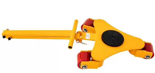 6600LBS machinetransportchassis, zware zwenkwielen, 360° draaibaar, meubelglijders