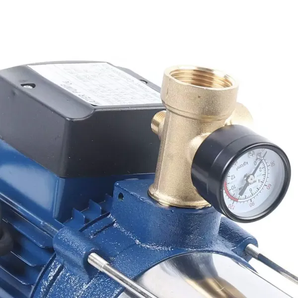 Pompe centrifuge 1800 W Pompe de jardin avec disjoncteur de protection moteur 2850 tr/min.