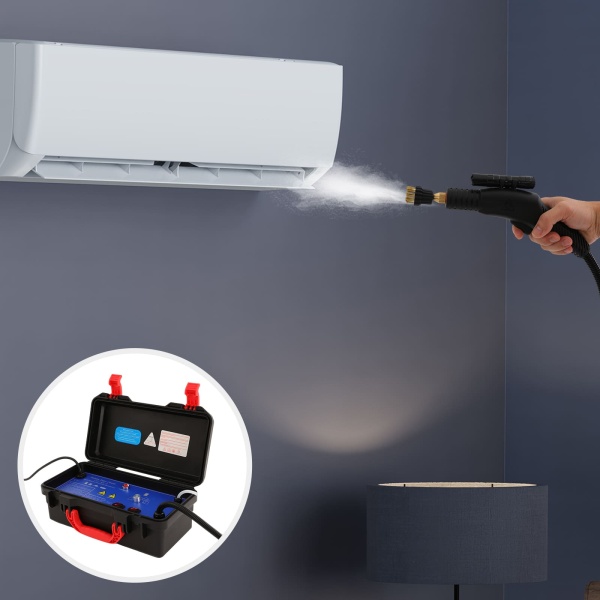 Nettoyeur vapeur portable 220 V haute température compact pour la voiture