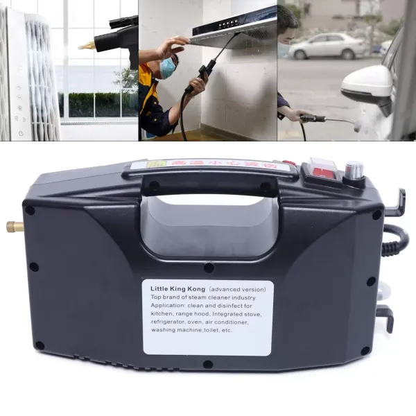 Nettoyeur vapeur à main pour appareils ménagers,Vapeur électrique haute température et haute pression,220V,2600W,300-350 kPa