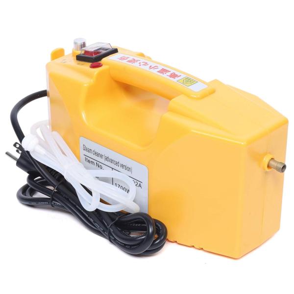 Nettoyeur vapeur électrique haute pression - Générateur de vapeur mobile - 220 V - 2600 W - Jaune