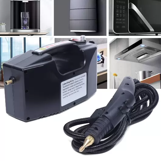 Elektrische Hogedruk Stoomreiniger - Mobiele Stoomgenerator - 220V - 2600W - Geel